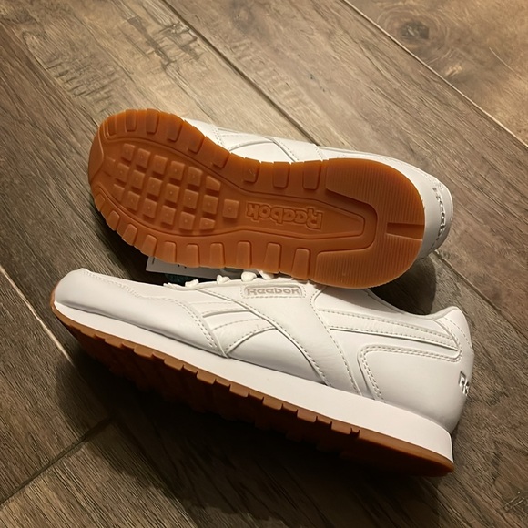 Reebok classic trainers, gym shoes, white, leather, sneakers, platform, active - Picture 4 of 4